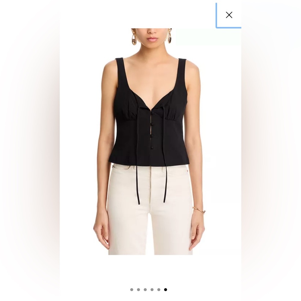WAYF Isola Top NWOT Black XL